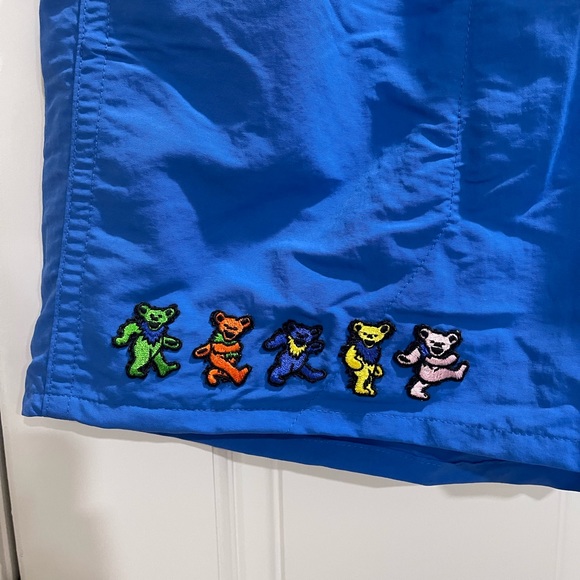 Grateful Dead dancing bear Patagonia bathing suit shorts - Picture 3 of 14